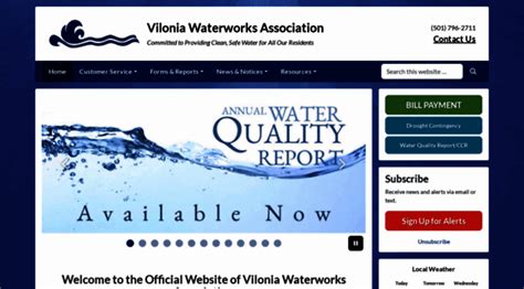 Vilonia Water .